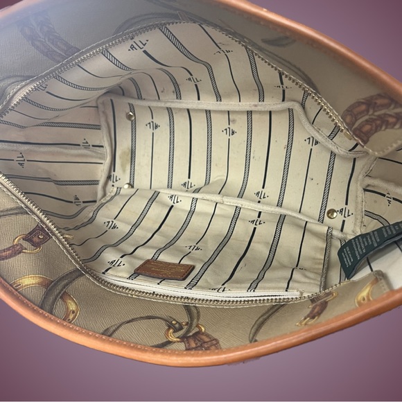 Vintage y2k Lauren Ralph Lauren Caldwell belt bag in very good shape - Picture 4 of 9